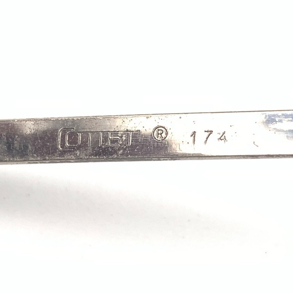 Vintage Cottet Silver Aviator Sunglasses Frames - Picture 5 of 5